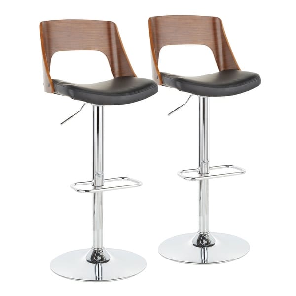 Carson Carrington Paula Adjustable Bar Stool (Set of 2)