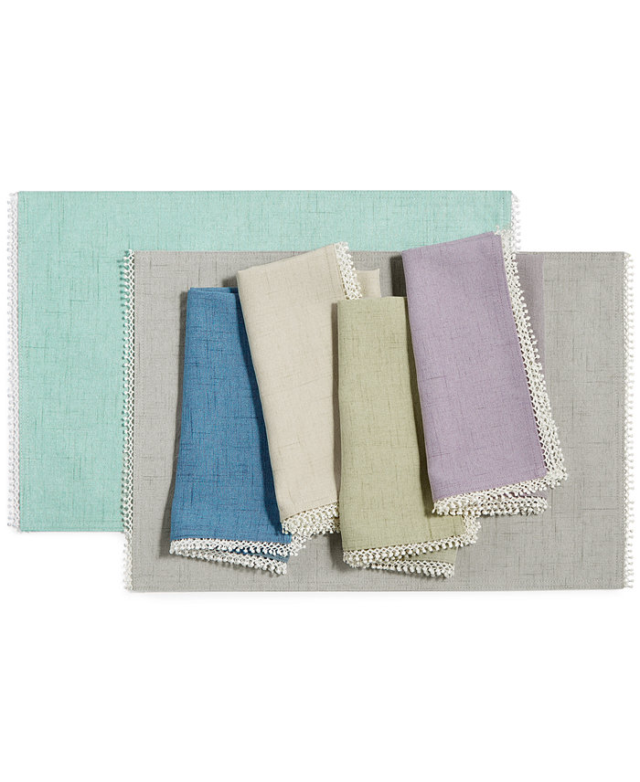 Lenox French Perle Placemat and Napkin Collection