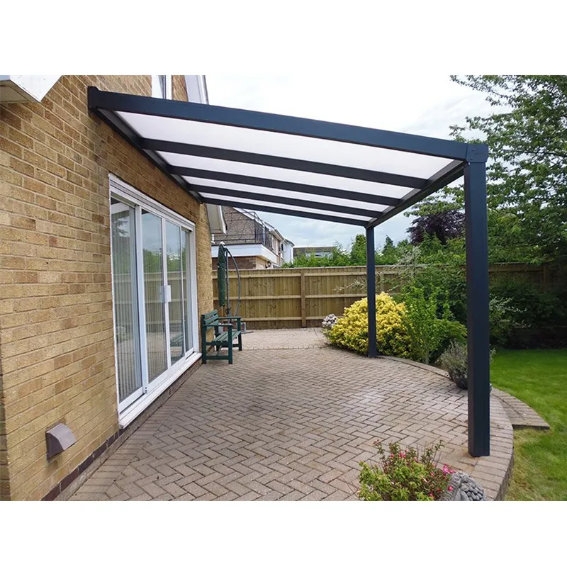 Garden supplies low cost aluminium pergola uminio carport for car parking