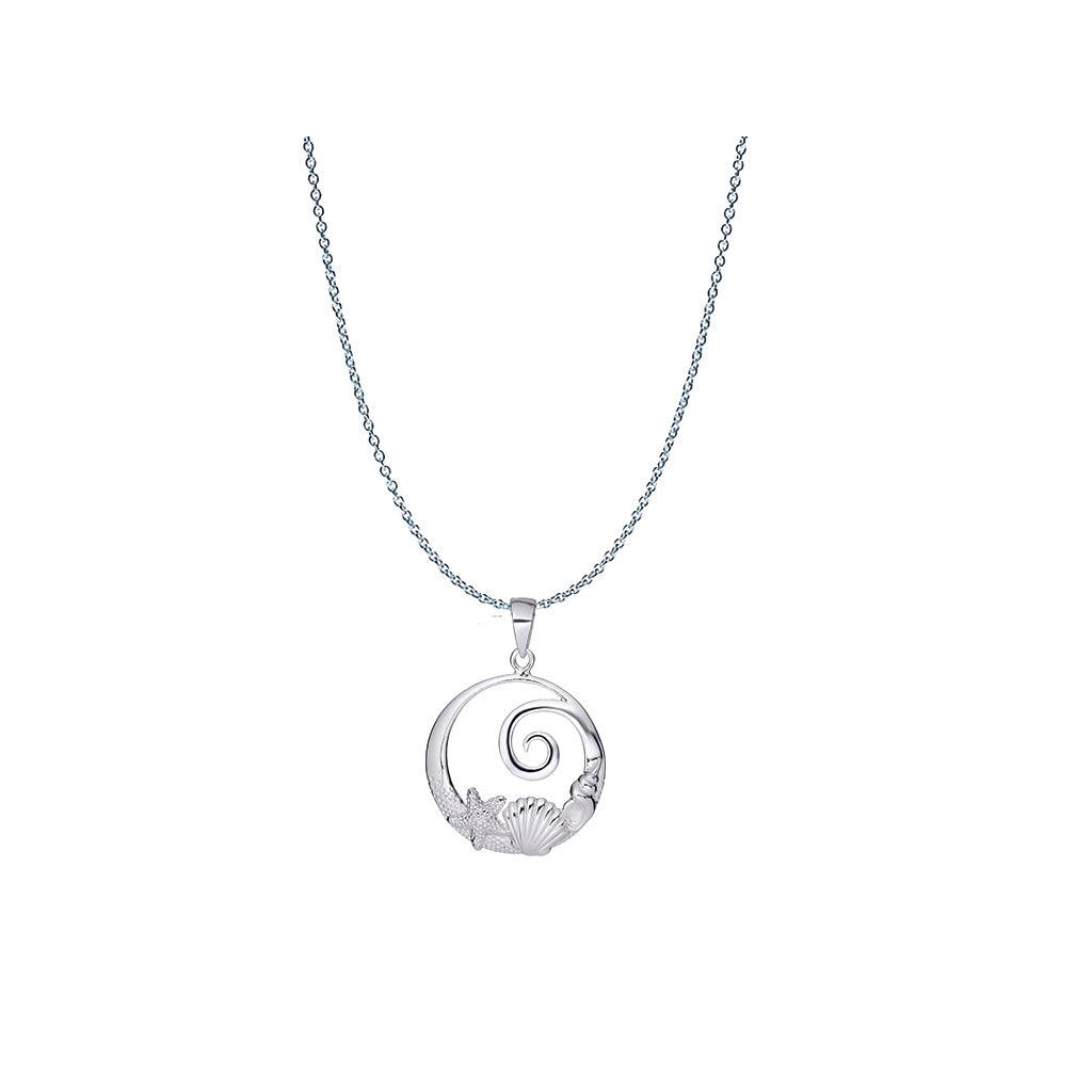 LeStage® Cape Cod  Evening Tide - Sealife Pendant Necklace