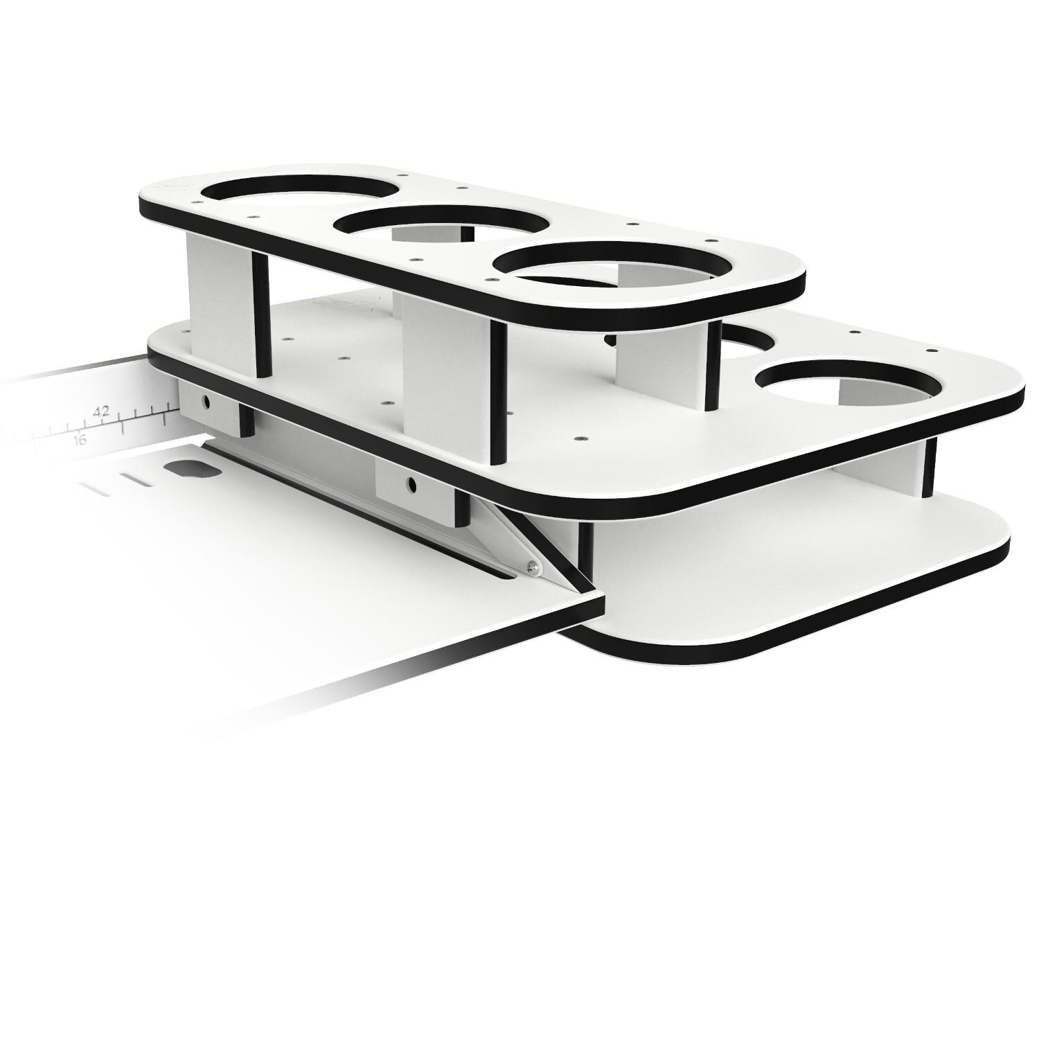 Magma Double Stack Side Caddy Party Table