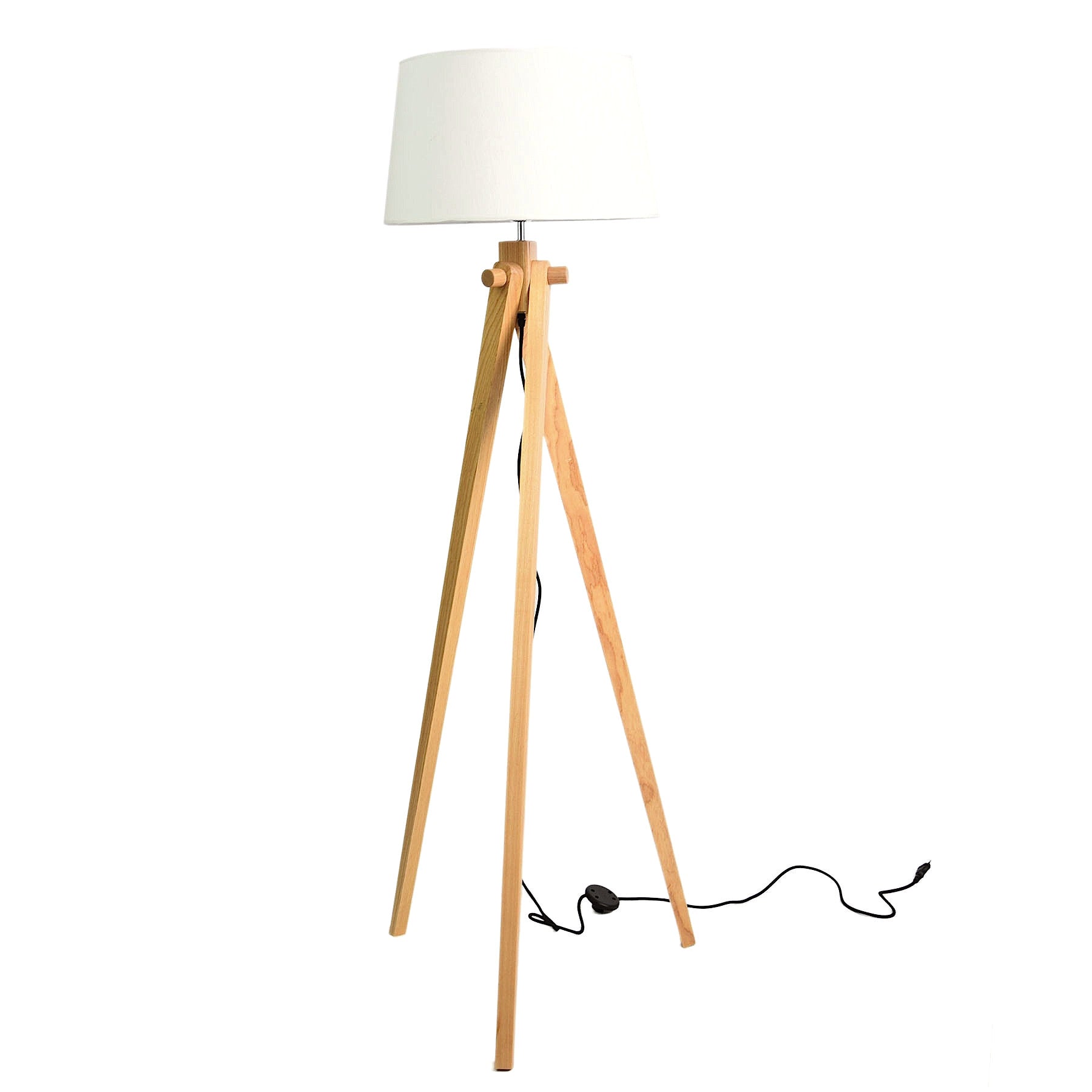 Trio Solid Wood Floor Lamp Bpld003-N