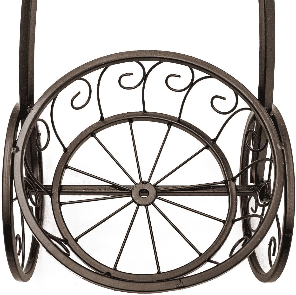 Sorbus Tricycle Plant Stand Flower Pot Cart Holder, Parisian Style