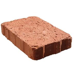 Relic 6 in. x 1.63 in. x 6 in. Red Clay Paver 073612606