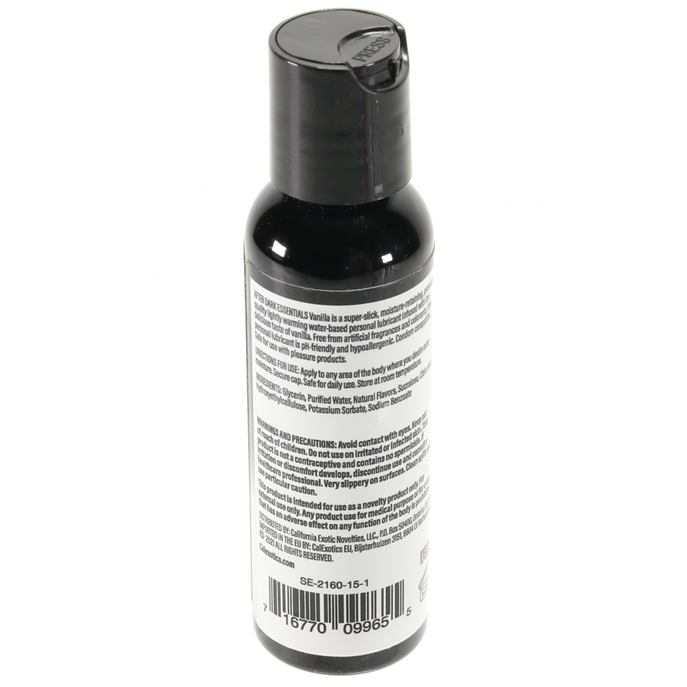 After Dark Essentials Water Based Lube 2oz. in Vanilla