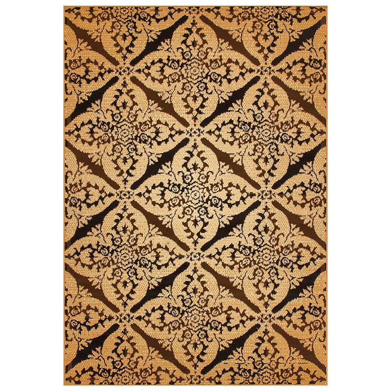 SUPERIOR Xiaomi Contemporary Geometric Diamond Indoor Area Rug