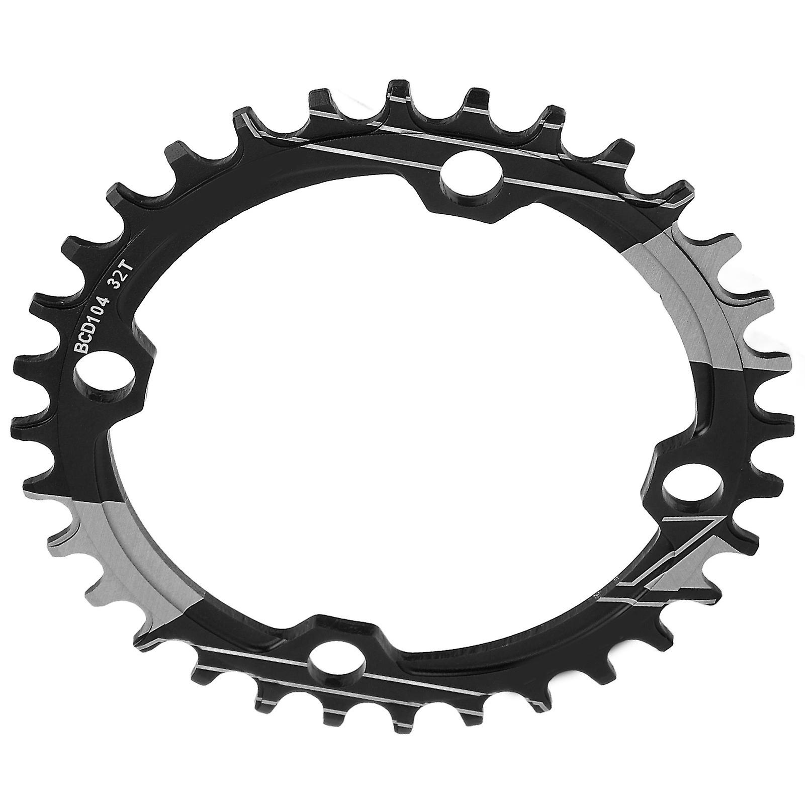 Lebycle 104bcd Round Narrow Wide Chainring Mtb Bicycle 32t Crankset Tooth Plate Partsblack