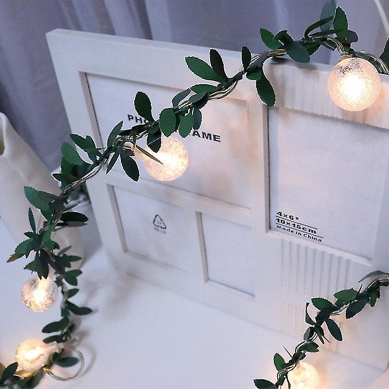 Miman Ivy Decor String Lights Usb Charging