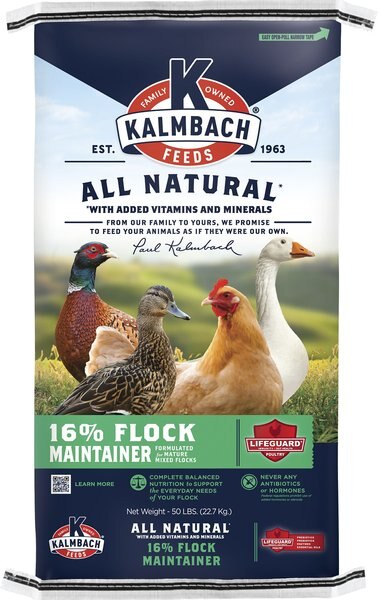 Kalmbach Feeds All Natural 16% Flock Maintainer Poultry Feed