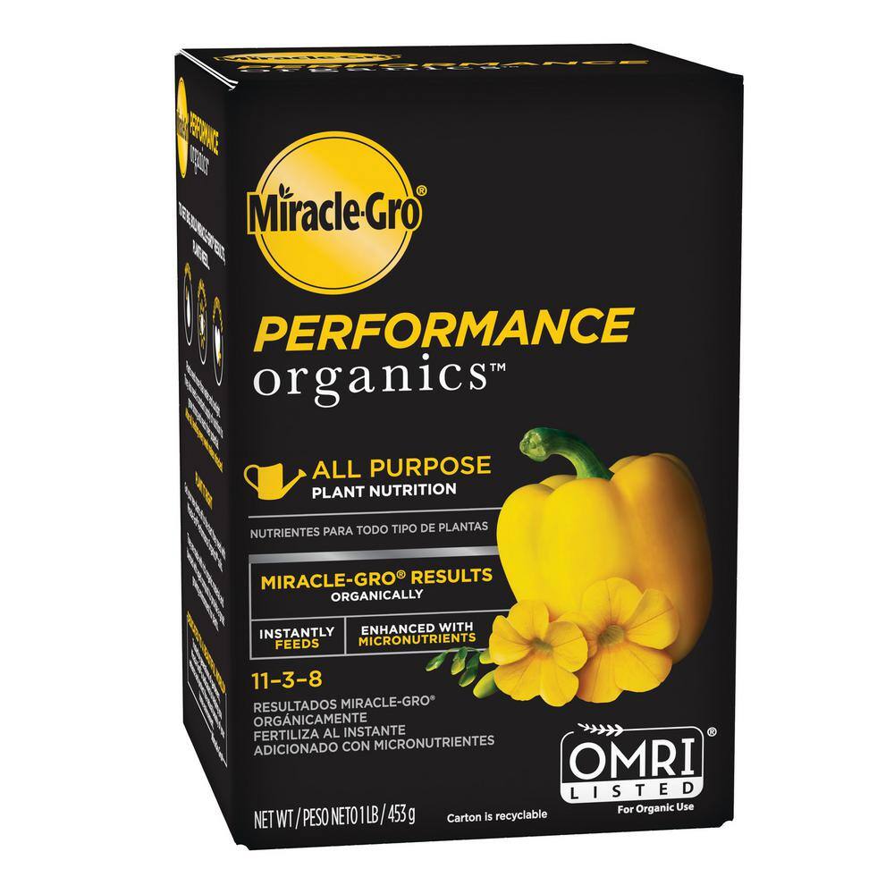 Miracle-Gro 1 lb. Miracle Gro Performance Organics All Purpose Plant Nutrition 3003310