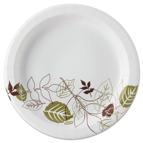 Dixie Pathways Soak-Proof Shield Medium Wt Paper Plates， 8 1/2