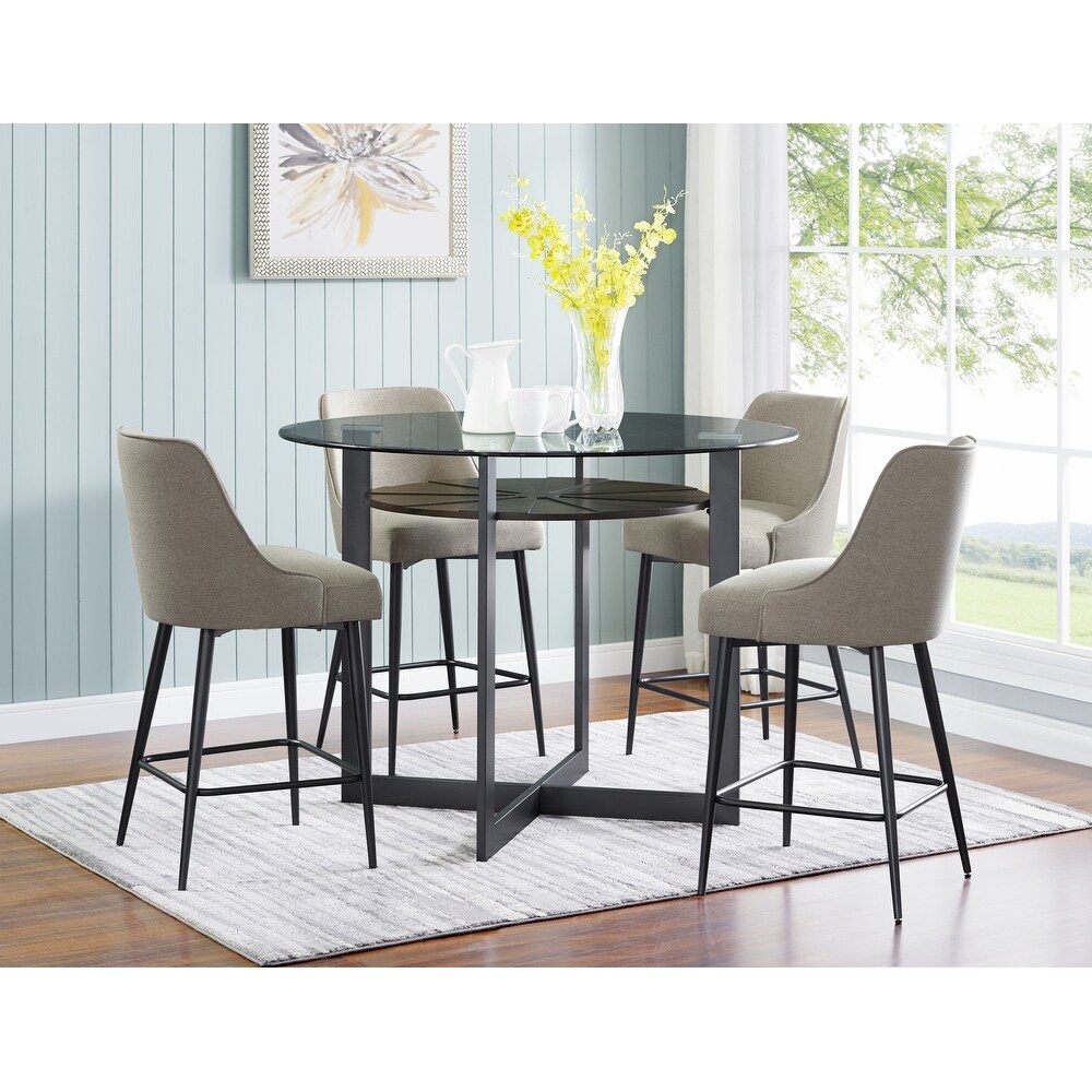 Orrick 5 pc. Round Counter height Dining Set by Greyson Living