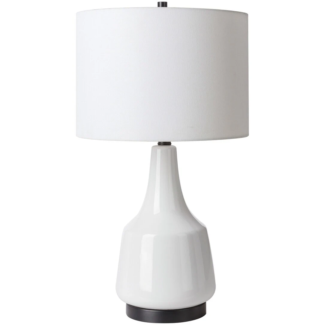 Narine Glazed Modern Ceramic Table Lamp - 24