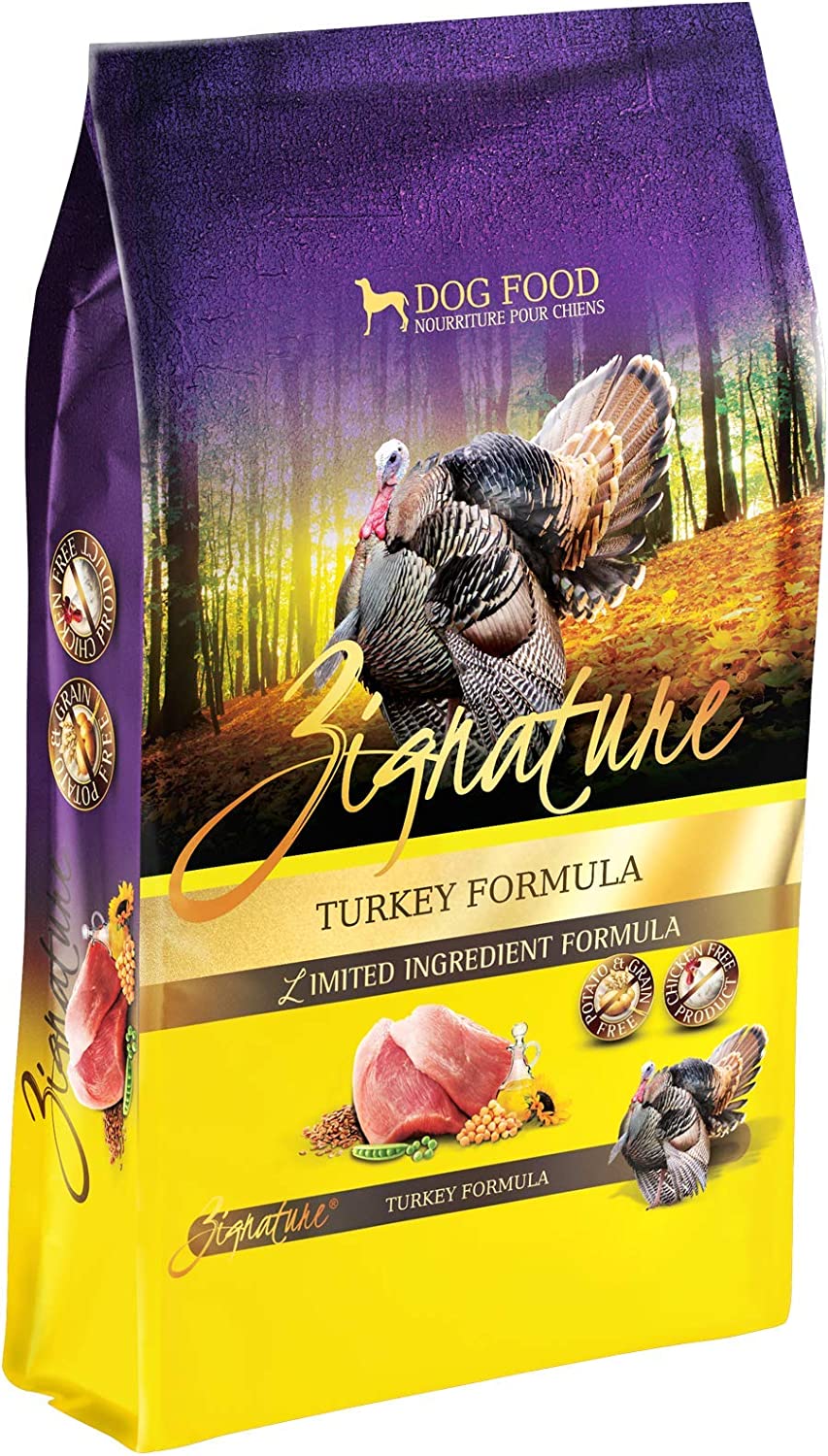 Zignature Turkey Limited Ingredient Formula With Probiotics Dry Dog Food 12.5 Pound (Pack of 1)