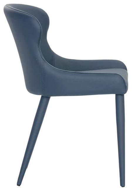 Bellona Dining Chair   Dillon Thunder Set Of 2   Midcentury   Dining Chairs   by Virgil Stanis Design  Houzz