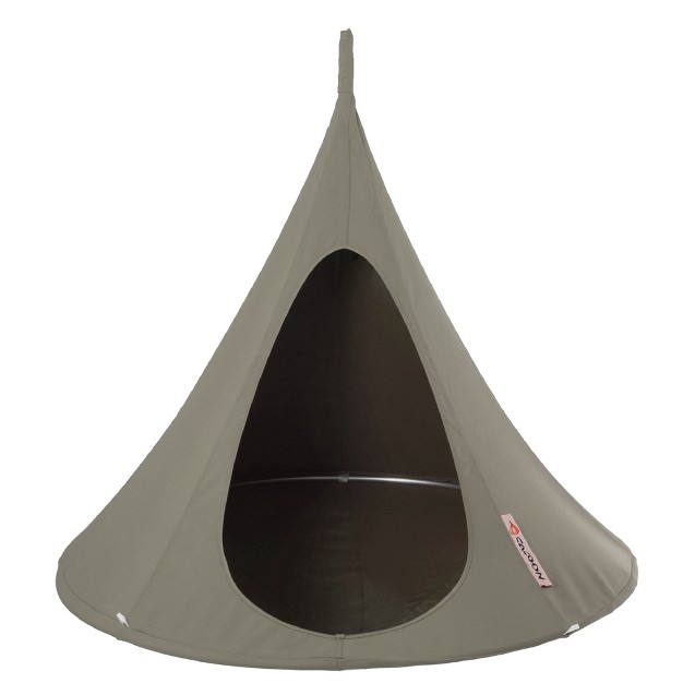 The Hamptons Collection 60 Brown Heavy Duty Hanging Cacoon Chair With Hanging Hardware