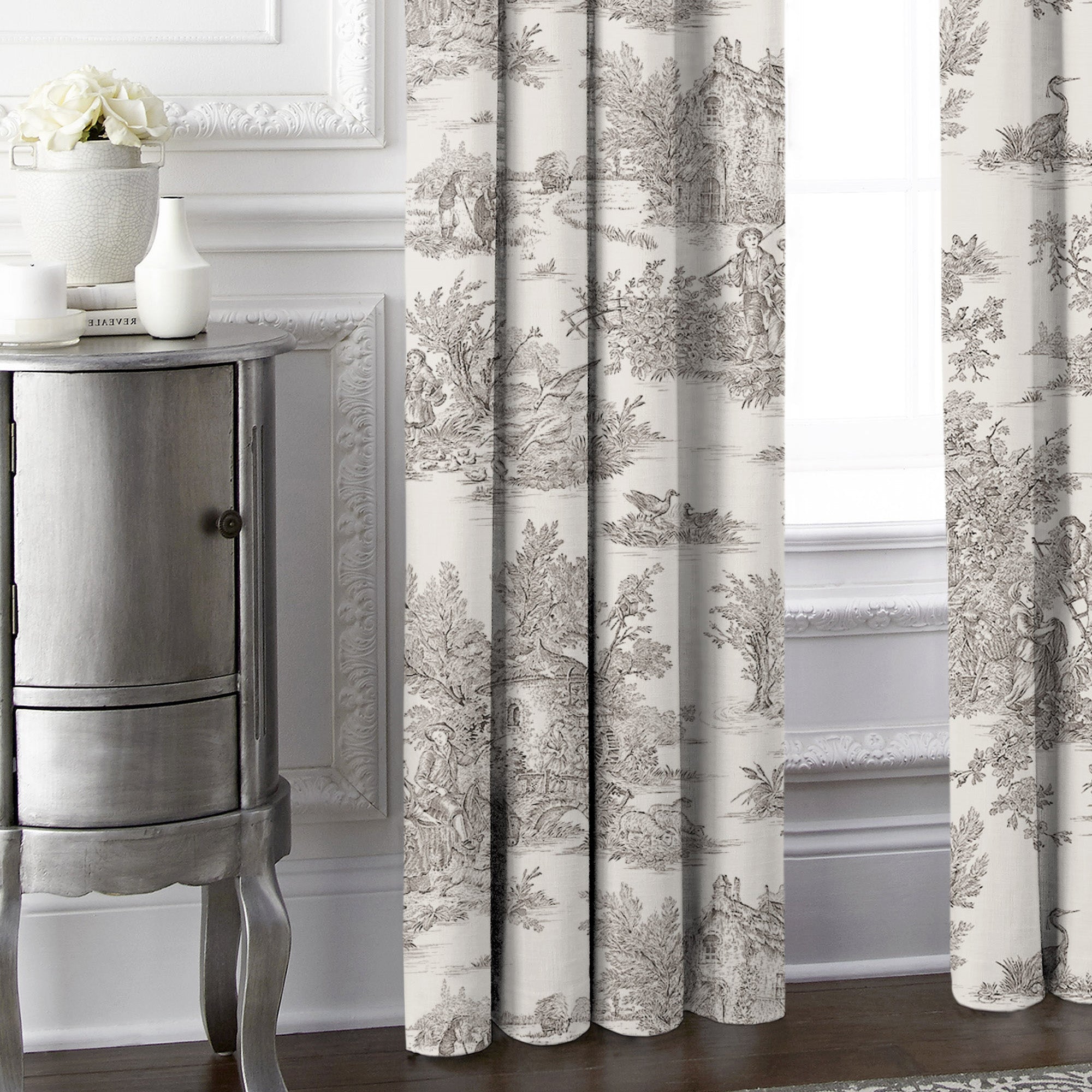 Bouclair Beige Drapery