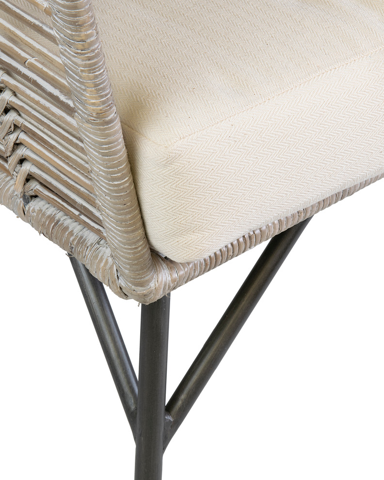 East at Main Bora Occasional Chair   Tropical   Armchairs And Accent Chairs   by East at Main  Houzz