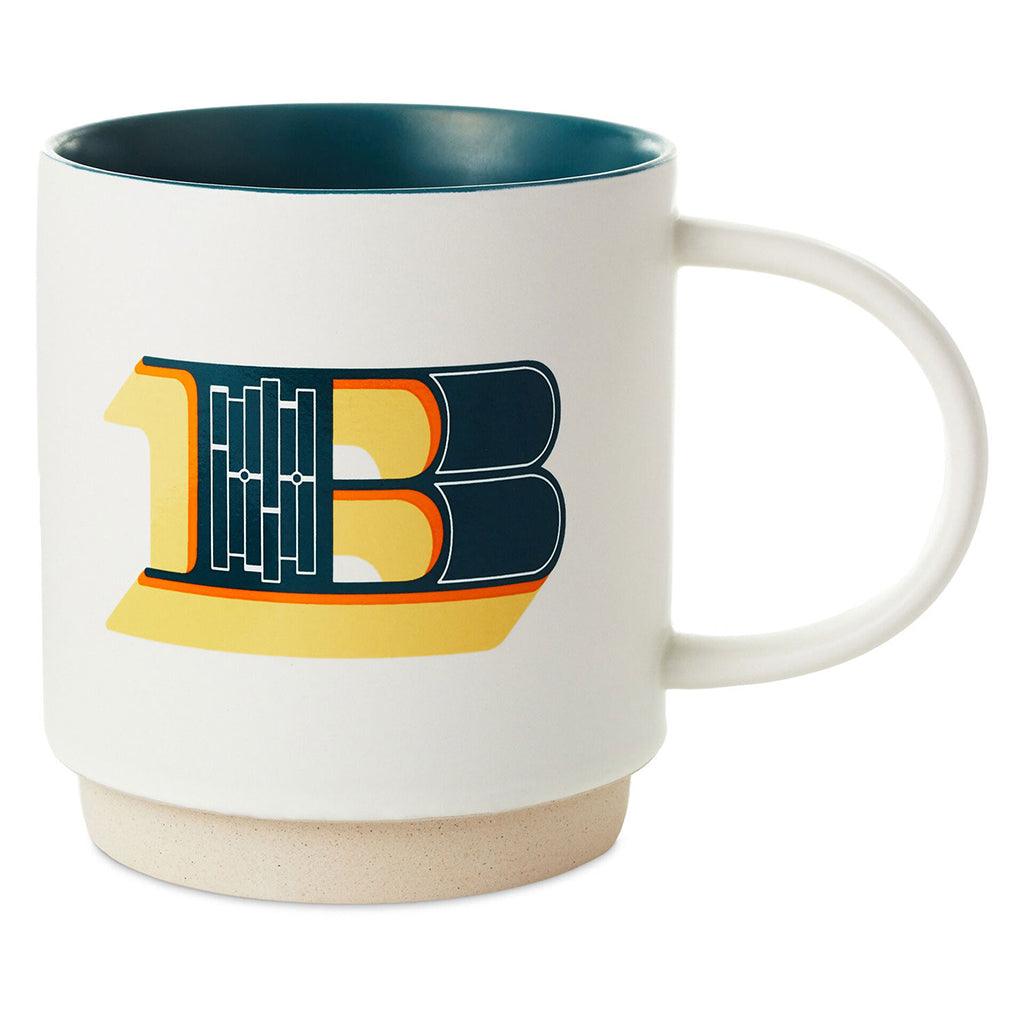 Hallmark  Initial Monogram 16 oz. Mug, B