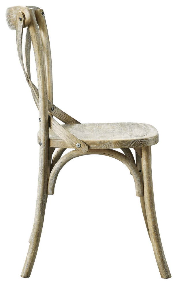 Gear Dining Side Chair   Farmhouse   Dining Chairs   by Modway  Houzz