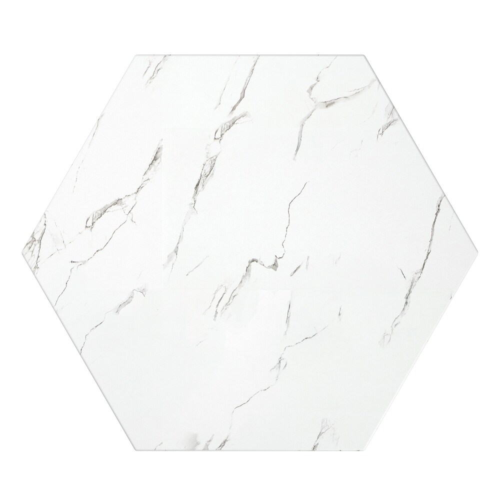 Darcy Faux Marble End Table by iNSPIRE Q Bold
