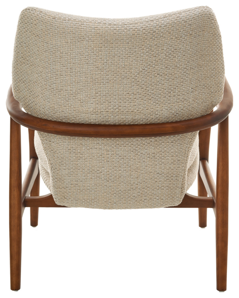 Fabric Upholstered Retro Chair  Pols Potten Peggy   Midcentury   Armchairs And Accent Chairs   by Oroa   Distinctive Furniture  Houzz