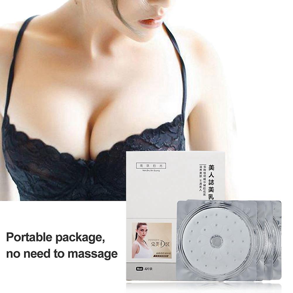 4pcs Breast Enlargement Enhancer Patch Breast Lifting Firming Mask Busty Chest Care