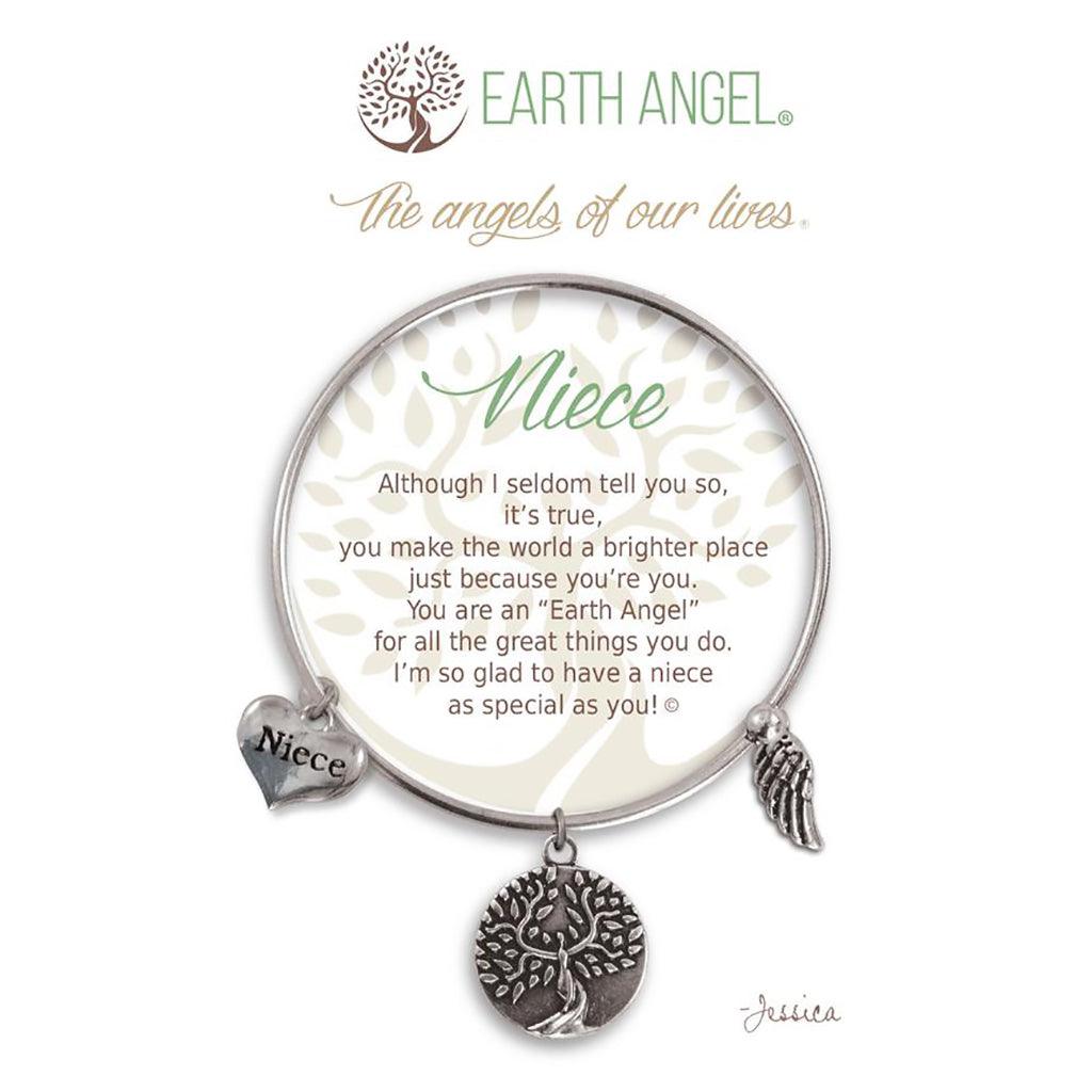 Earth Angel  Niece Bracelet in Silver