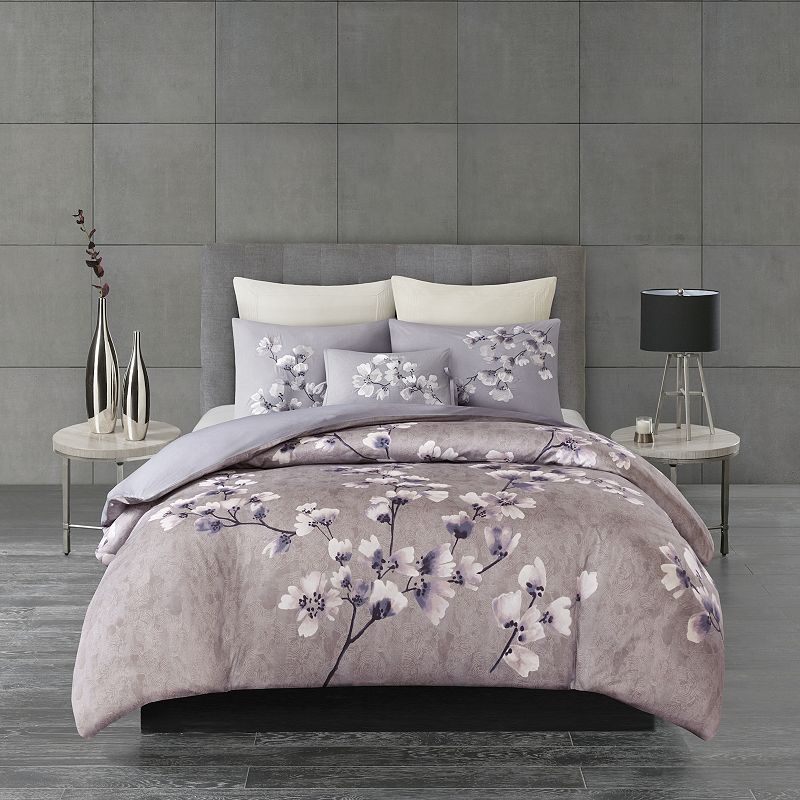 N Natori Sakura Blossom 3-piece Comforter Set