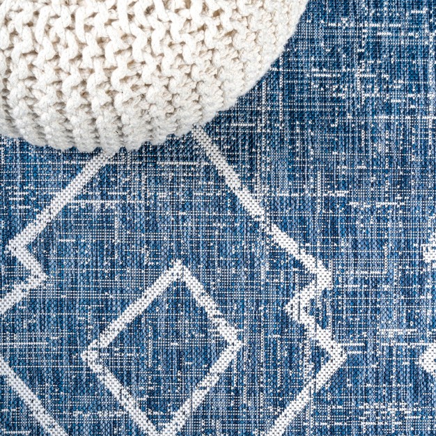 Carwa Diamond Trellis Indoor outdoor Area Rug Jonathan Y