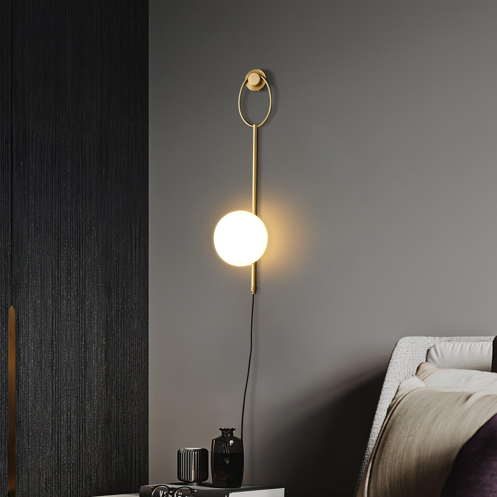 Ballon Brass Wall Lamp