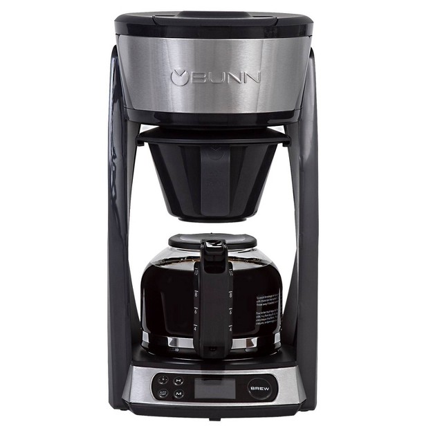 Bunn Heat N x27 Brew 10 Cup Programmable Coffee Maker Black