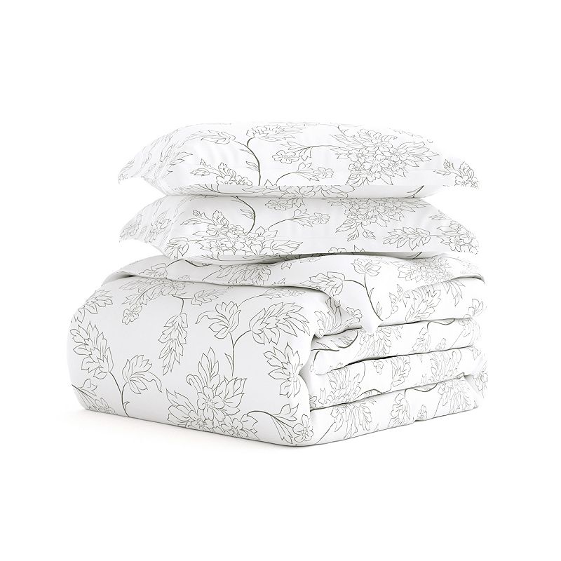 Home Collection Premium Ultra Soft Vine Pattern Duvet Cover Set