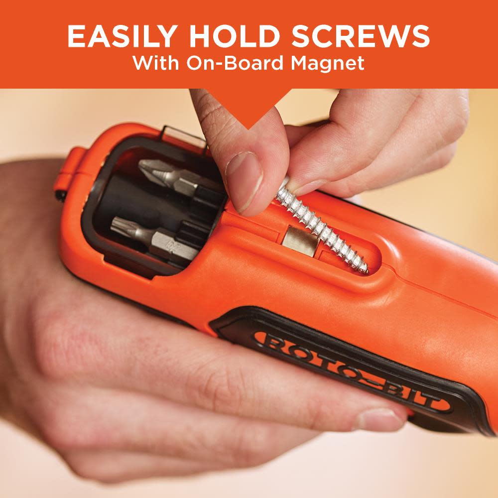 ROTO-BIT 4-Volt Max 3/8-in Cordless Screwdriver Kit ;