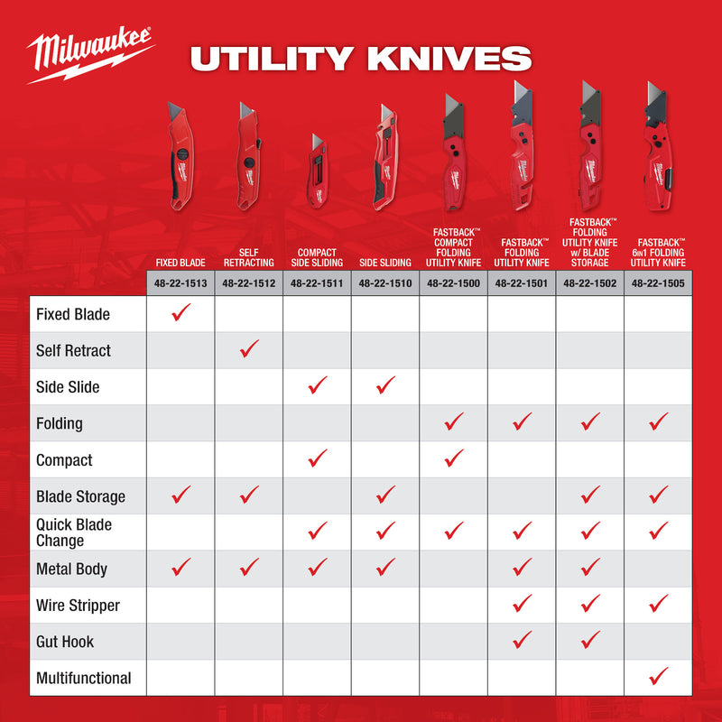 UTILITY KNIFE SLIDE-OUT