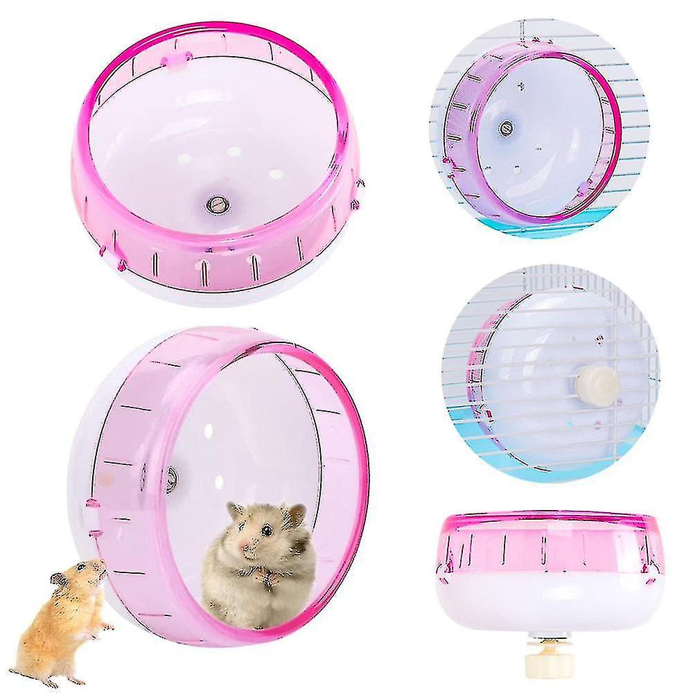 Super Silent Hamster Exercise Wheels Quiet Spinner Hamster Running Wheels With Adjustable Stand For