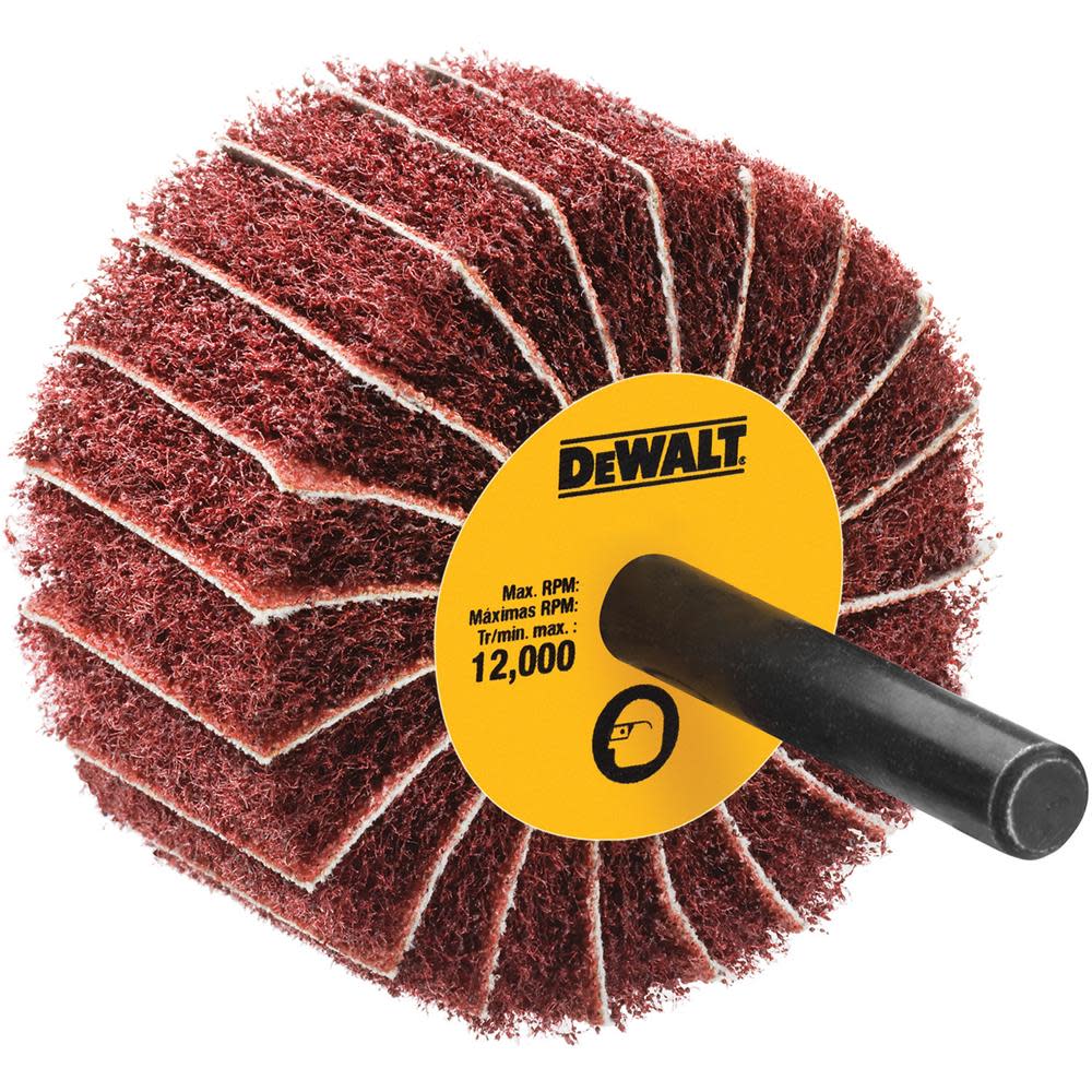 DEWALT 2 x 1 x 1/4 60 g Finishing Flap Wheel