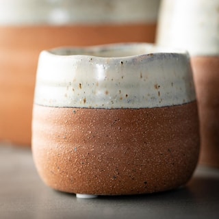 SULLIVANS 2.5 in. 4 in. and 4.5 in. Multicolor Desert Tone Glazed Ceramic Planters (Set of 3) CM3057