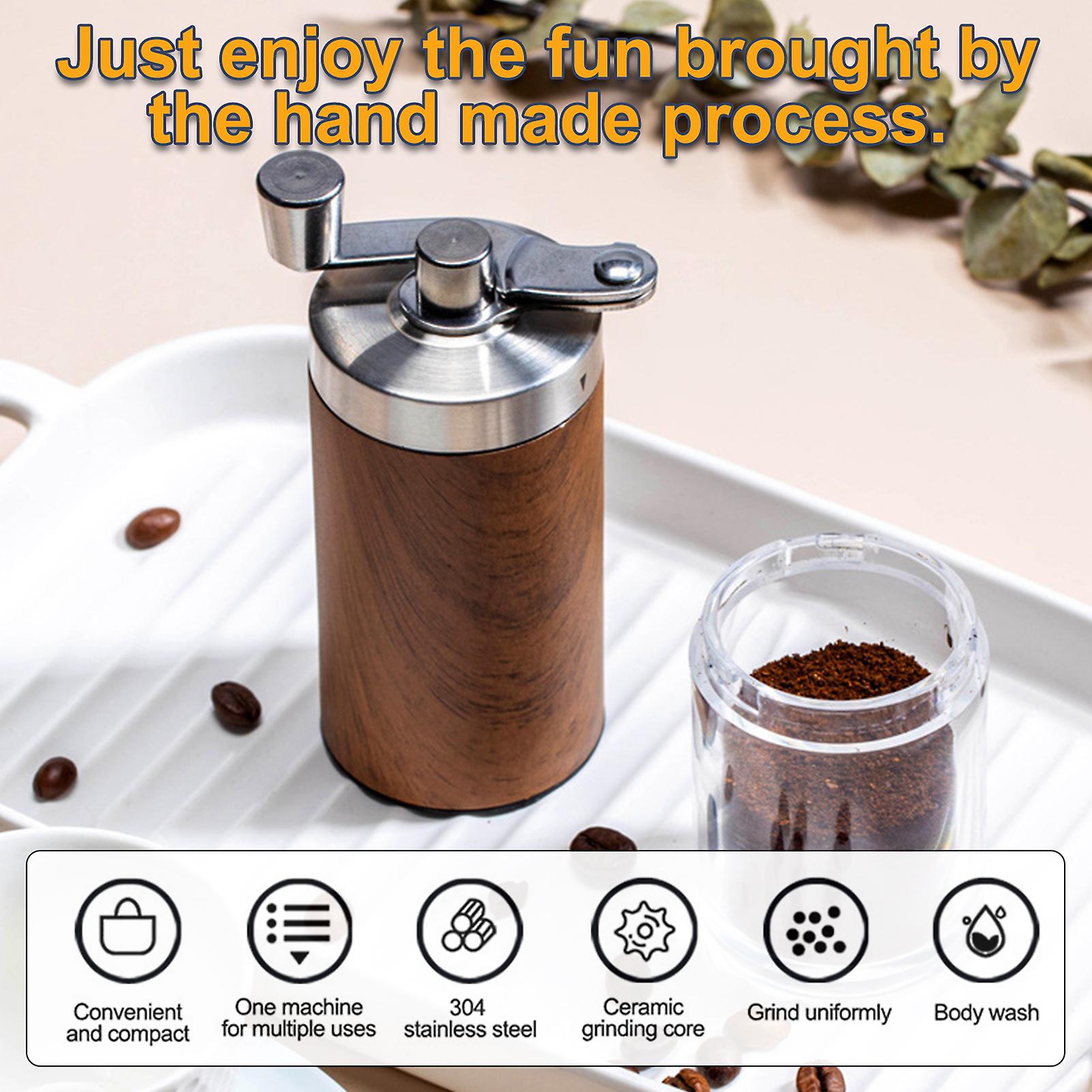 Manual Coffee Grinder Hand Coffee Mill With Ceramic Core Coffee Bean Grinder Coffee Bean Mill For Home And Outdoors Coffee