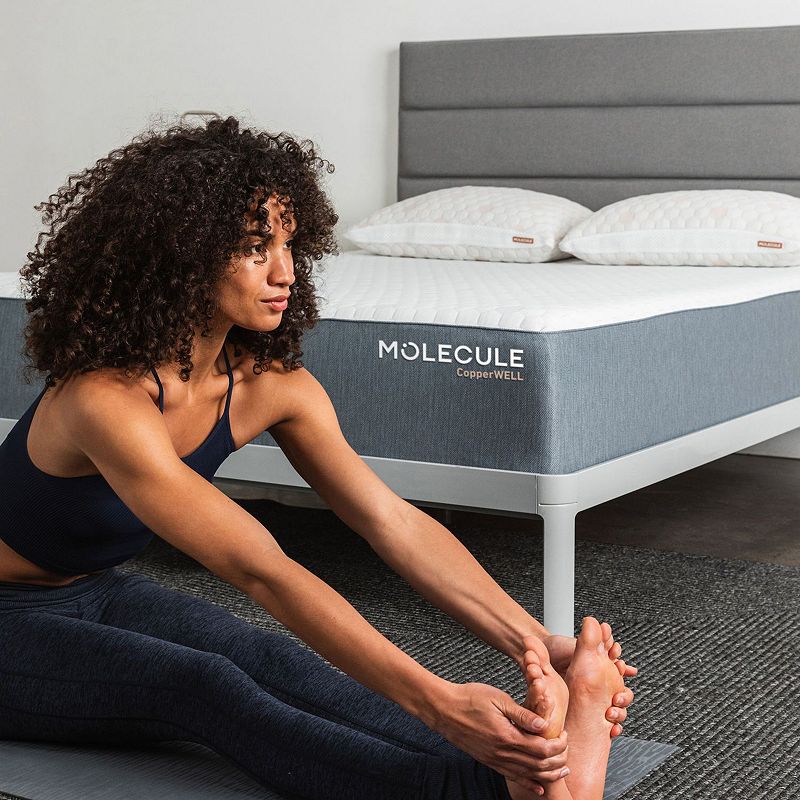 Molecule CopperWELL 12-in. Medium Plush Cooling Gel Memory Foam Mattress