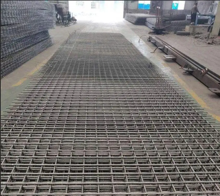 Factory supply galvanized welded wire mesh square hole reinforcement wire mesh