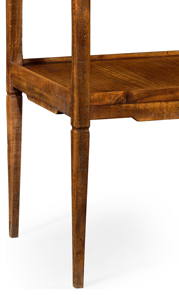 Jonathan Charles Country Walnut Side Table 491020 CFW   Transitional   Side Tables And End Tables   by Jonathan Charles Fine Furniture  Houzz