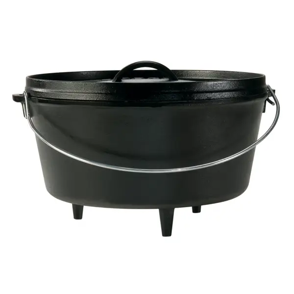 Lodge Cast Iron Deep Camp Dutch Oven