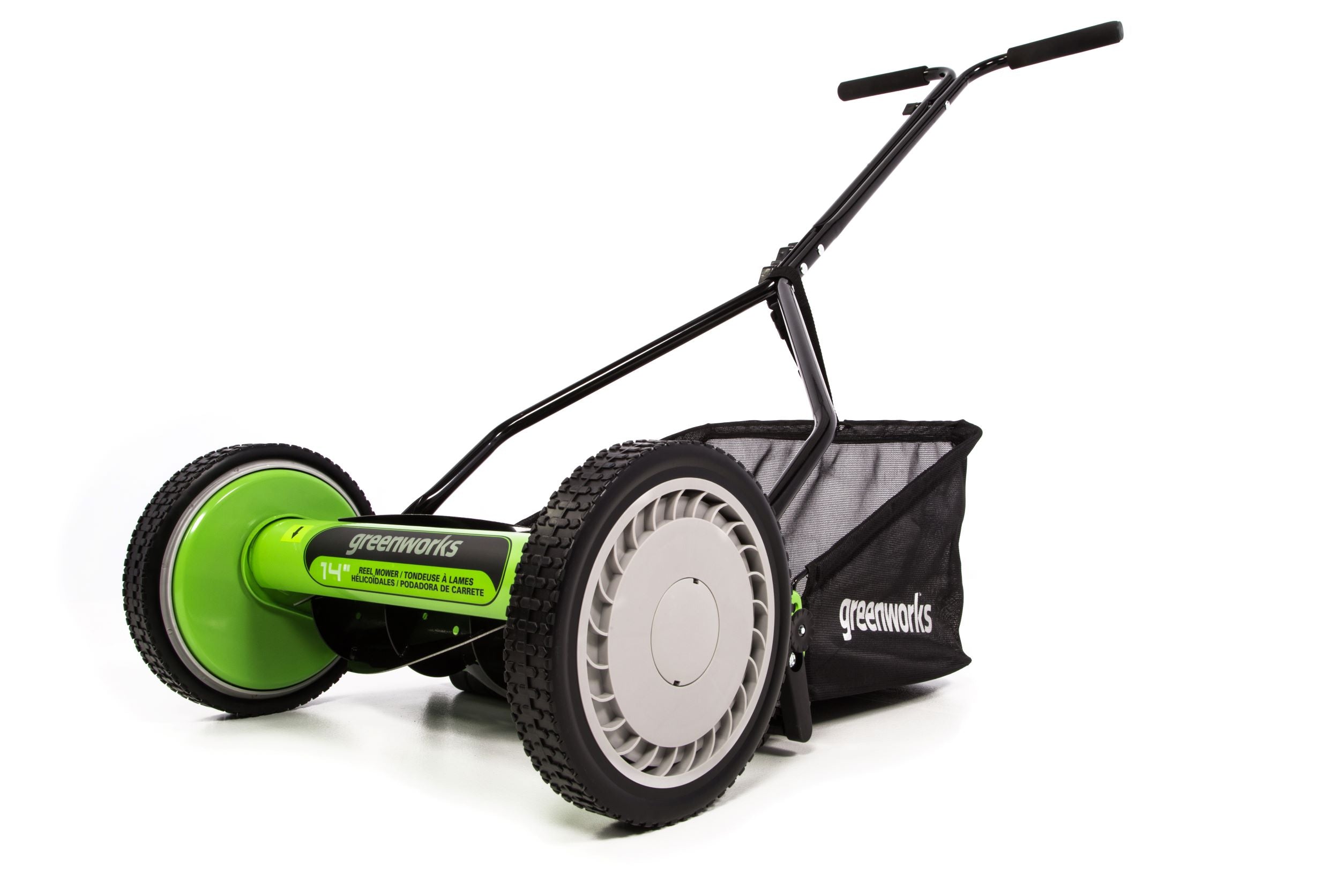 14-Inch Reel Lawn Mower | Greenworks Tools