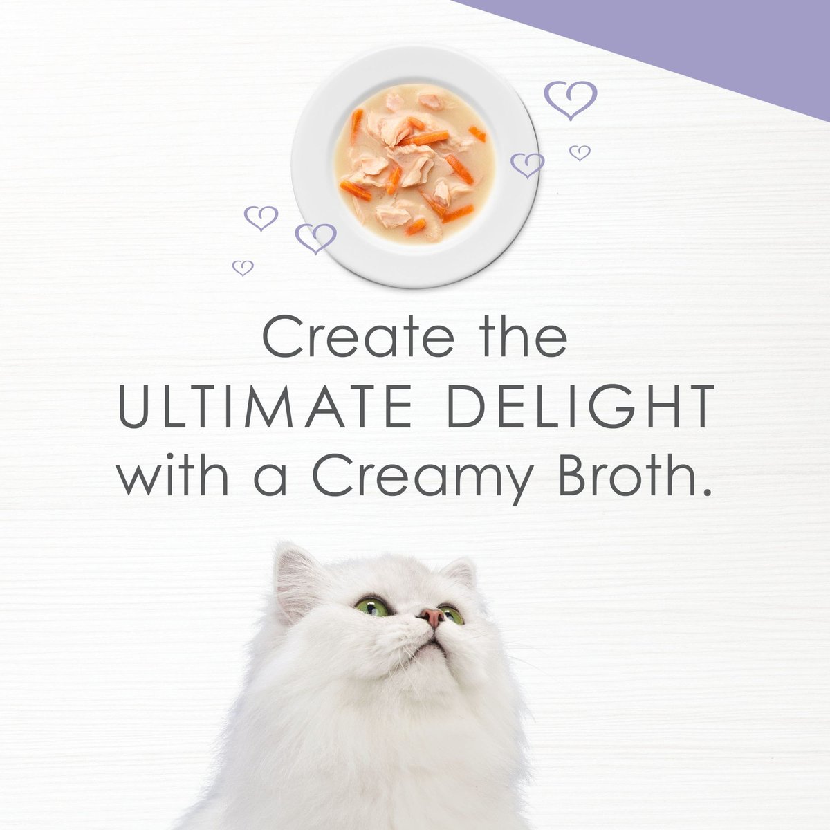 Fancy Feast Creamy Broths with Wild Salmon and Whitefish Supplemental Cat Food Pouches