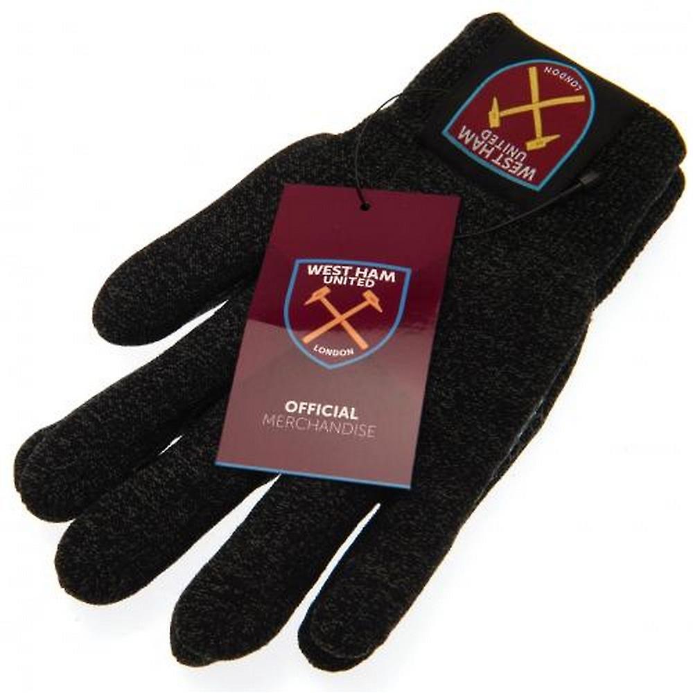 West Ham United FC Childrens/Kids Luxury Touchscreen Gloves