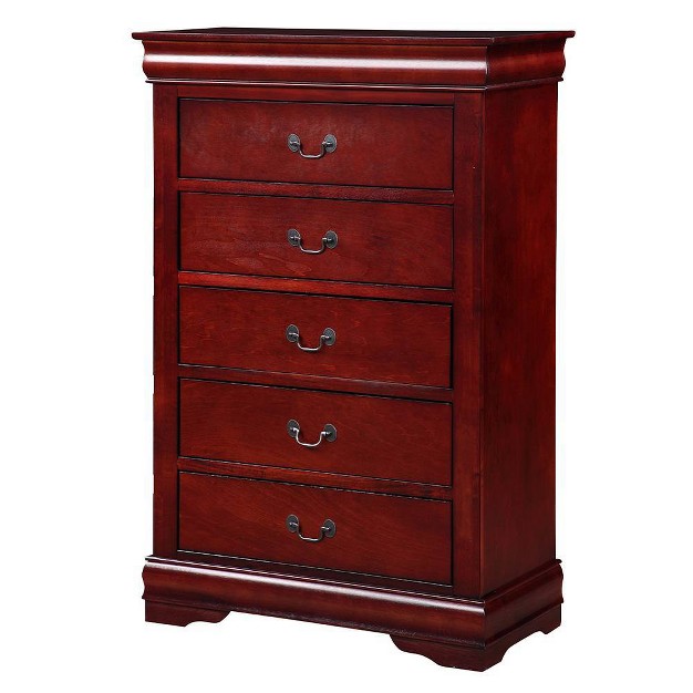 Louis Philippe Chest Cherry Acme Furniture