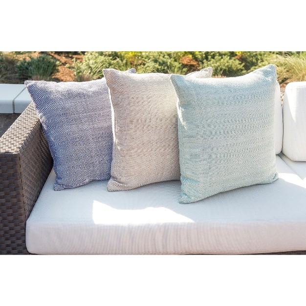 X 20 quot Chambray Dune Indoor Outdoor Throw Pillow