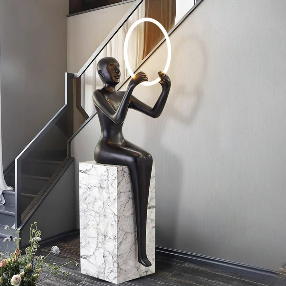 Elena Sculpture Floor Lamp