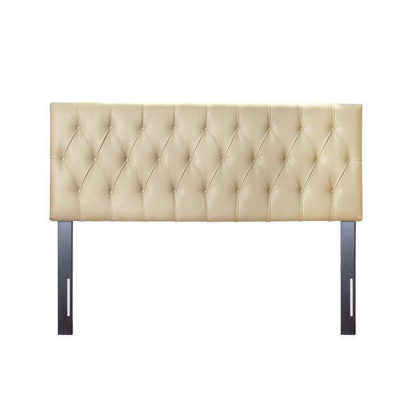 Abbyson Dawn Tufted Faux Leather Headboard - - 32411821